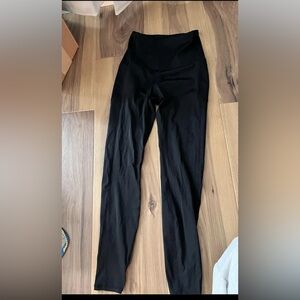Black High-Rise Women's Stretch Pants